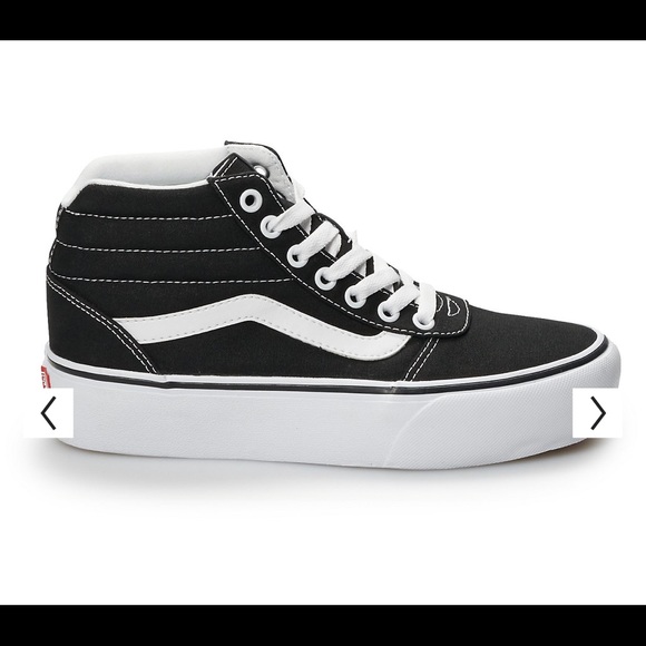 vans ward hi women's platform shoes
